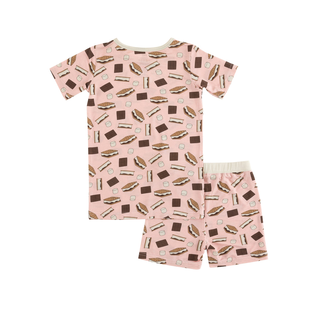 S'more to Love (Short PJ Set) - Pink