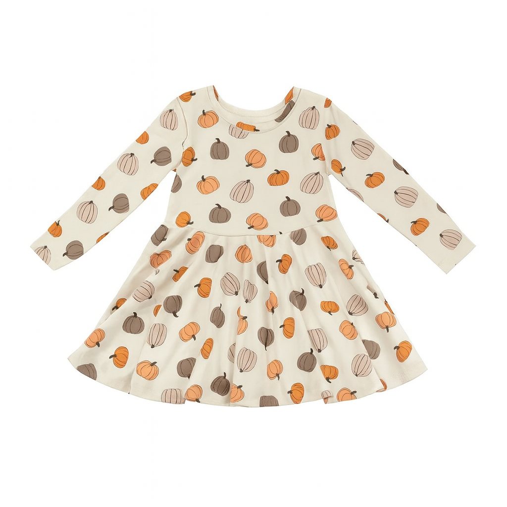Pumpkin Beige (Bodysuit Dress)