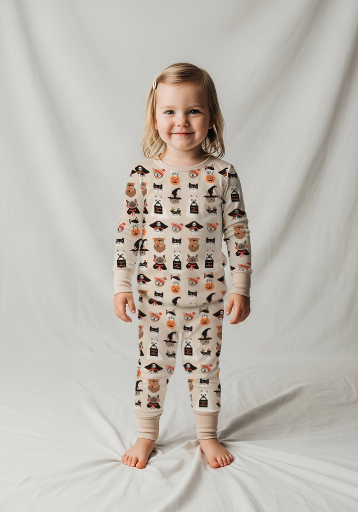 PREORDER - Meow & Treat (Long Sleeve PJ)