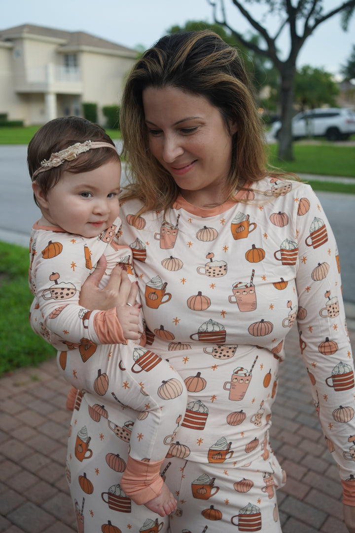 Pumpkin Spice (Women's Long Sleeve PJ)