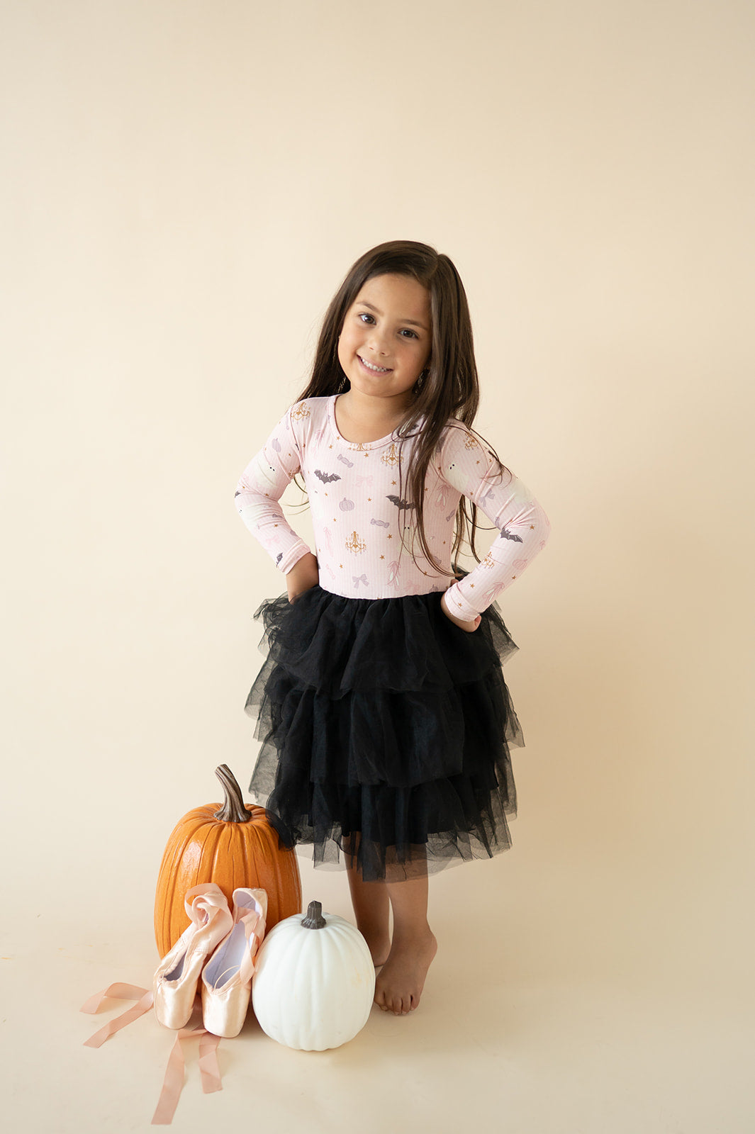 Boo-tiful Ballet (Long Sleeve Tutu Dress)