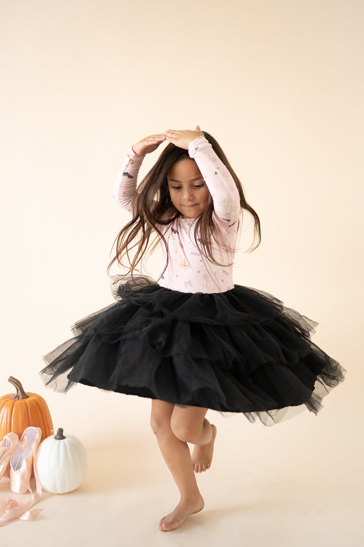 Boo-tiful Ballet (Long Sleeve Tutu Dress)