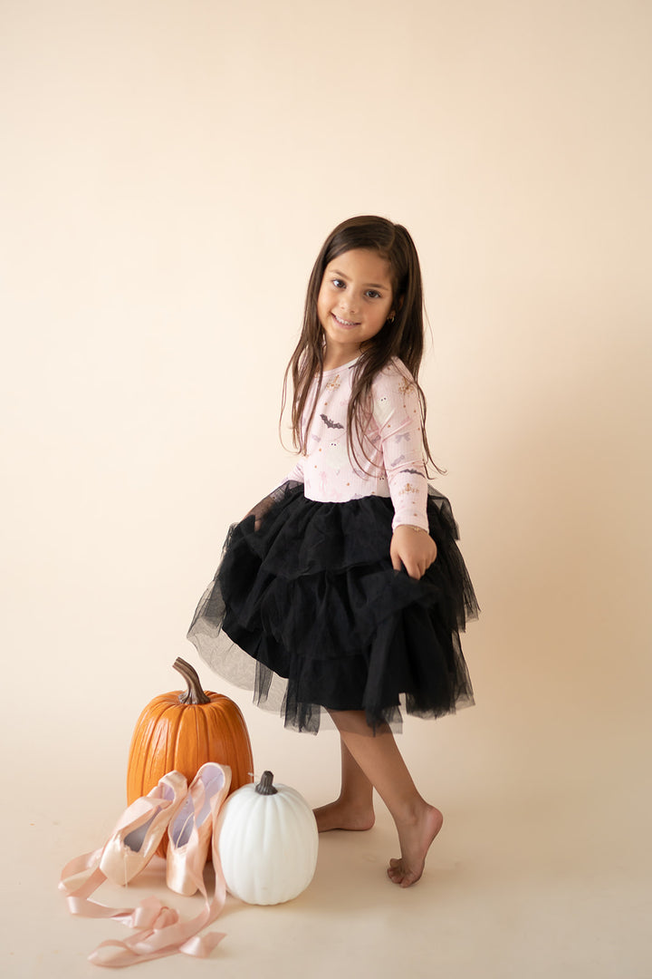 Boo-tiful Ballet (Long Sleeve Tutu Dress)