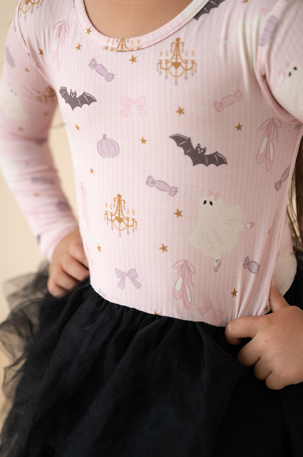 Boo-tiful Ballet (Long Sleeve Tutu Dress)