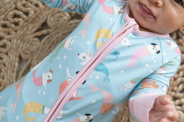 MerDogs (Convertible Zip Footies)