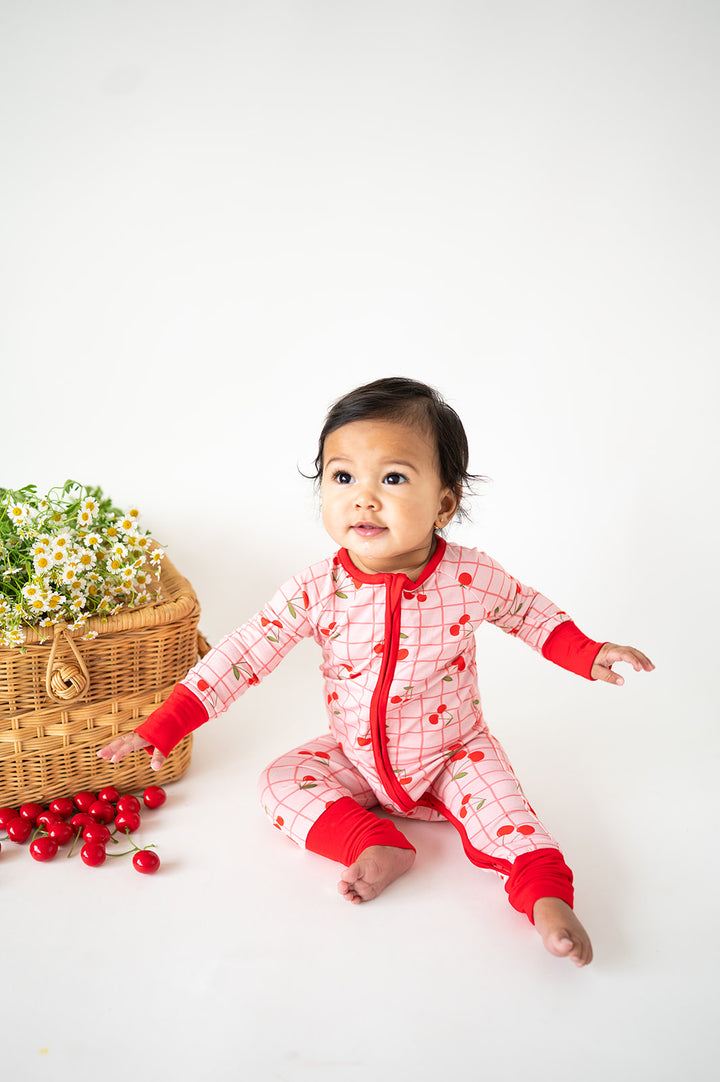 Cherry Picking (Convertible Zip Footies)