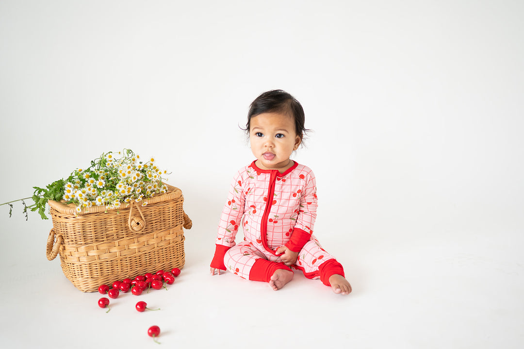 Cherry Picking (Convertible Zip Footies)