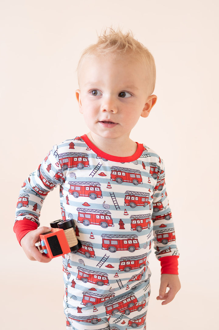 Fire Truck Squad (Long Sleeve PJ)