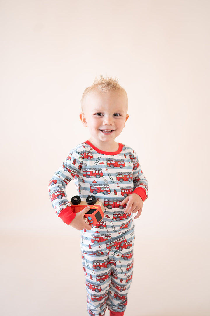 Fire Truck Squad (Long Sleeve PJ)