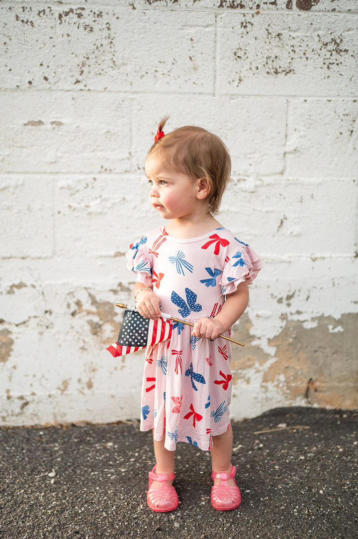 Americana Bows (Twirl Dress)