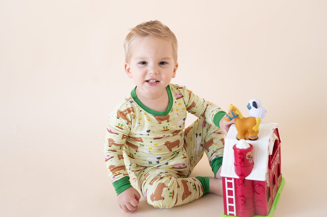 Little Moo Farm (Long Sleeve PJ)