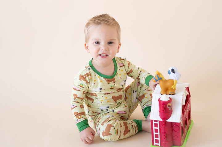 Little Moo Farm (Long Sleeve PJ)