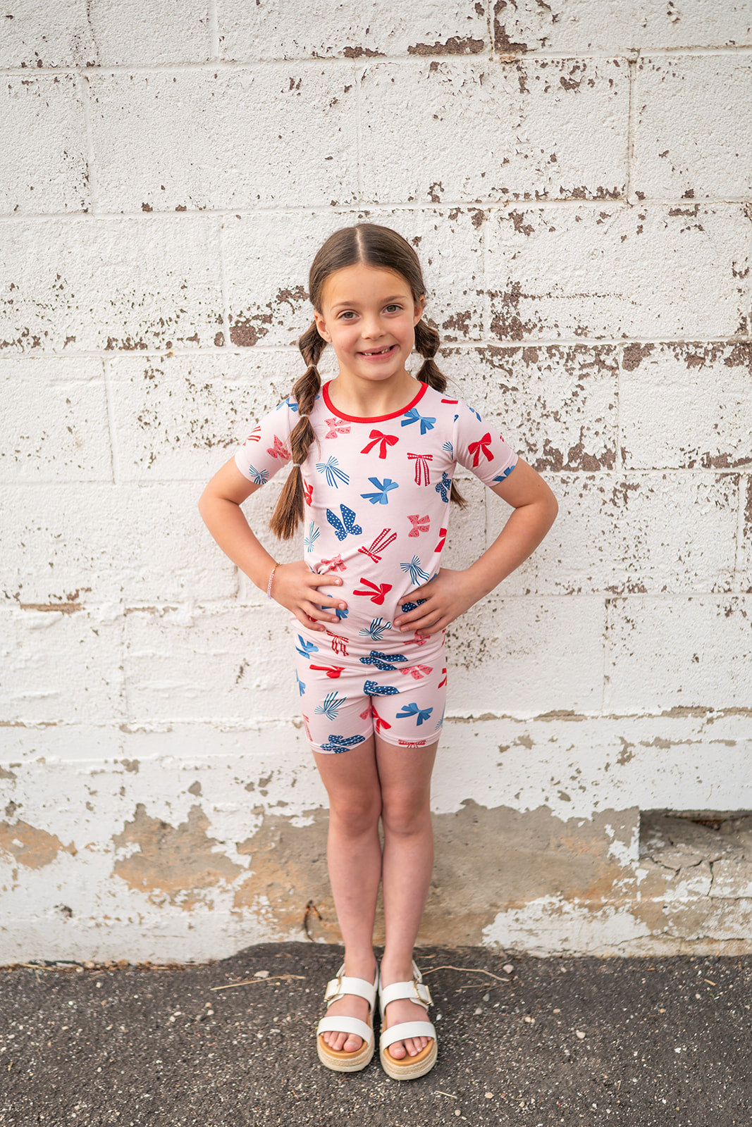 Americana Bows (Short PJ Set)