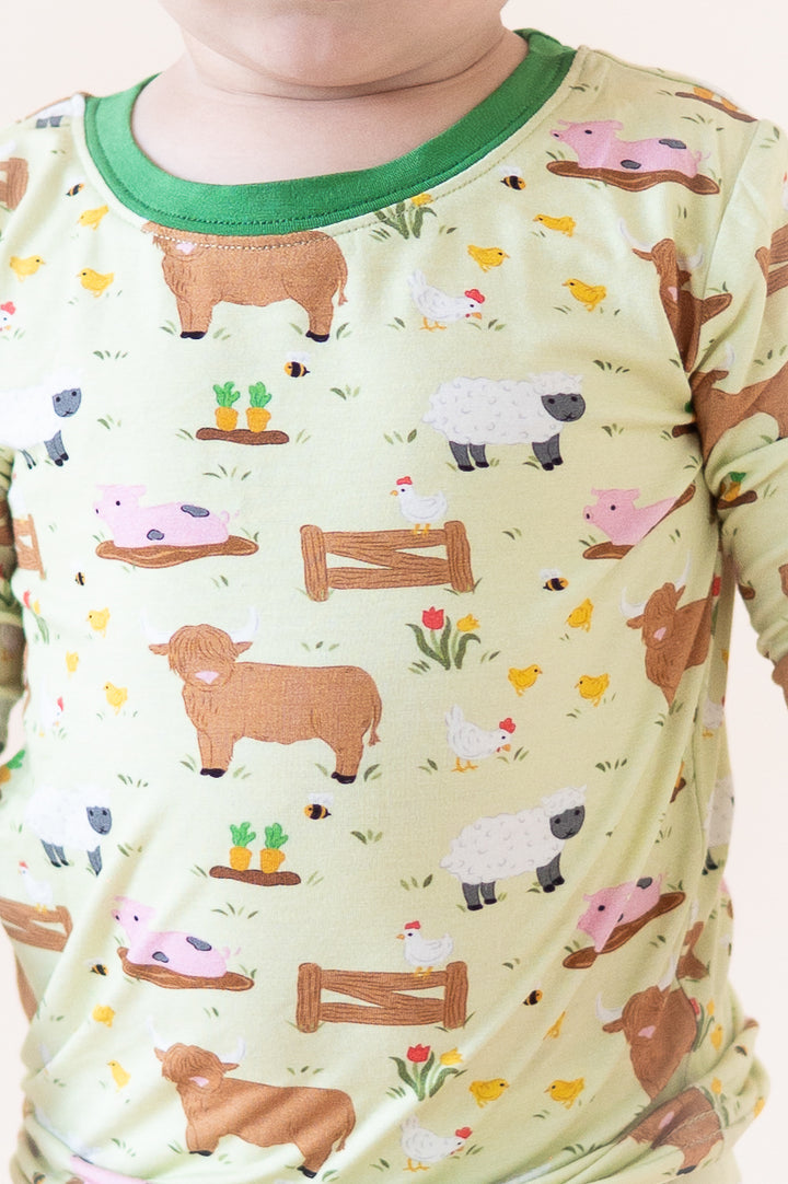 Little Moo Farm (Long Sleeve PJ)