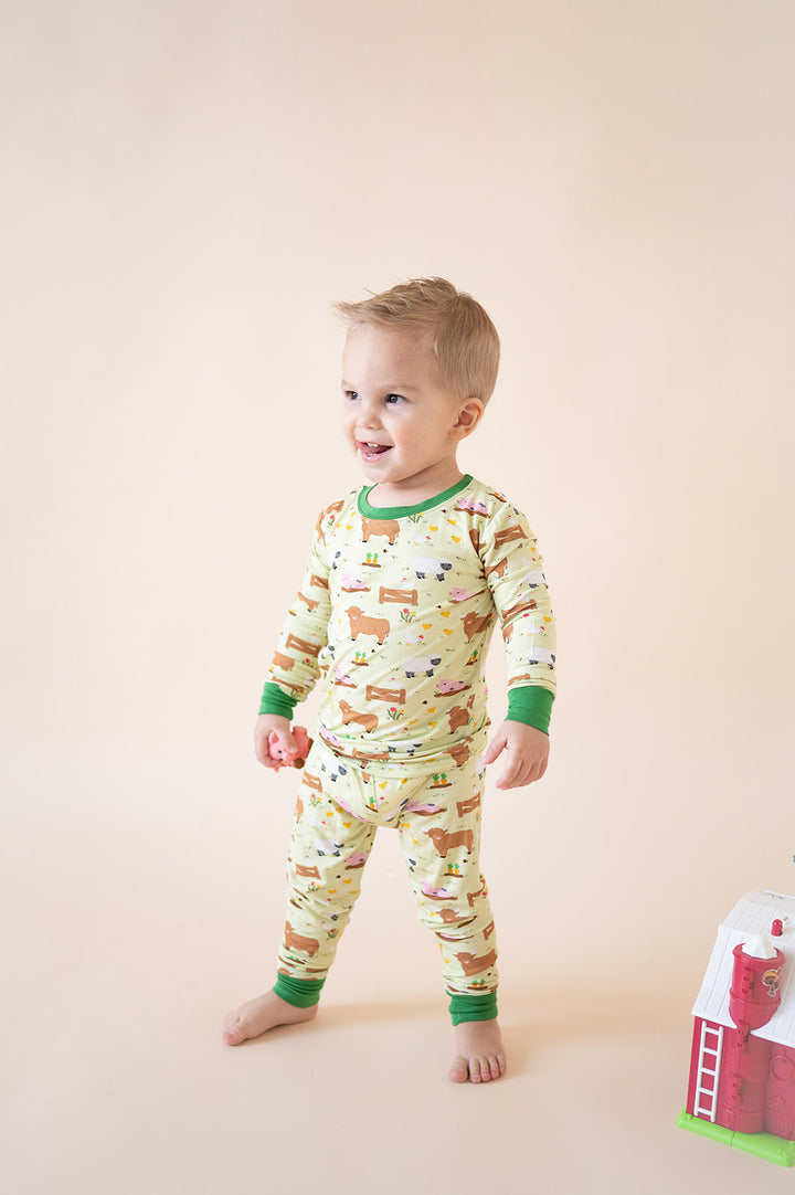 Little Moo Farm (Long Sleeve PJ)
