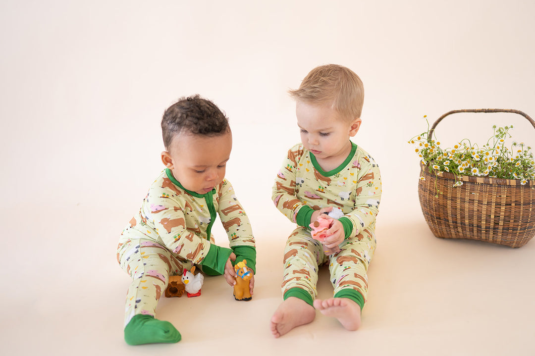 Little Moo Farm (Long Sleeve PJ)
