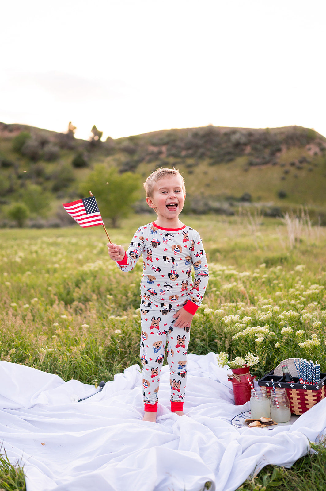Star-Spangled Pups (Long Sleeve PJ)
