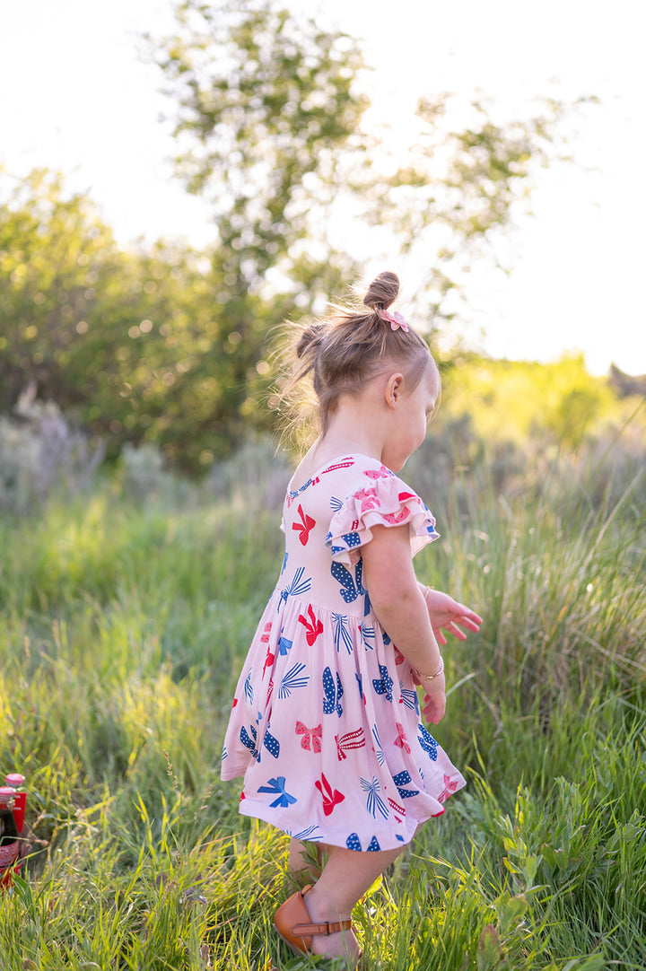 Americana Bows (Twirl Dress)