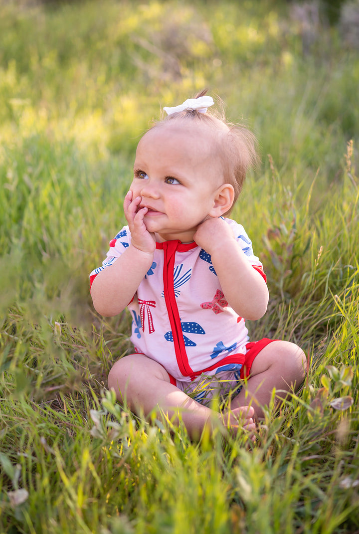 Americana Bows (Romper)