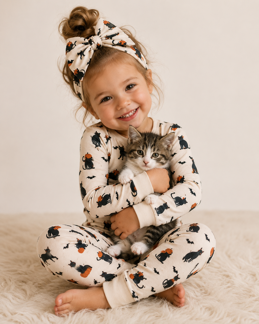 Pumpkin Cats (Long Sleeve PJ)
