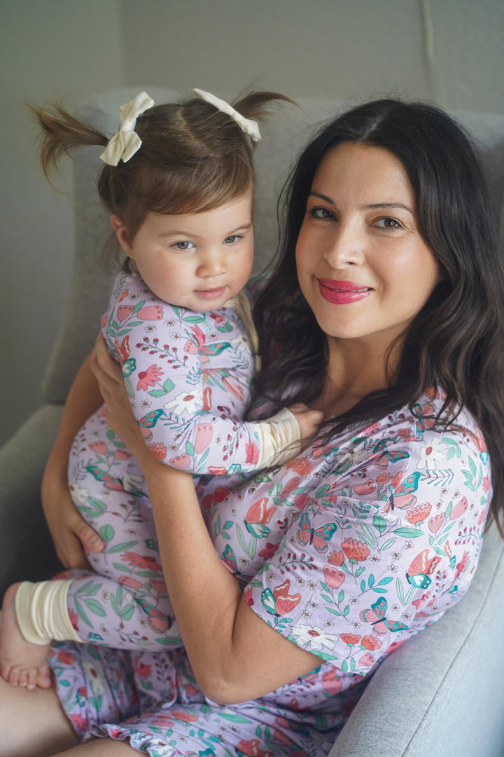 Blooming Love (Women’s Ruffle Short PJ Set)