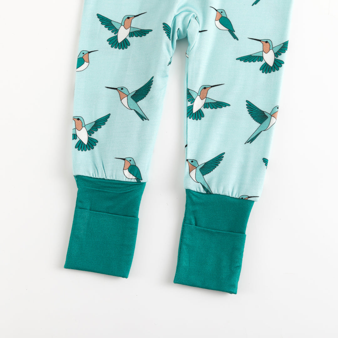 Hummingbird (Convertible Zip Footies)