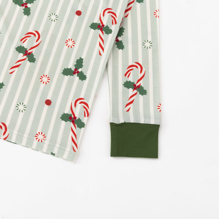 Peppermint Lane (Long Sleeve PJ) - Holly Green - Photo 4