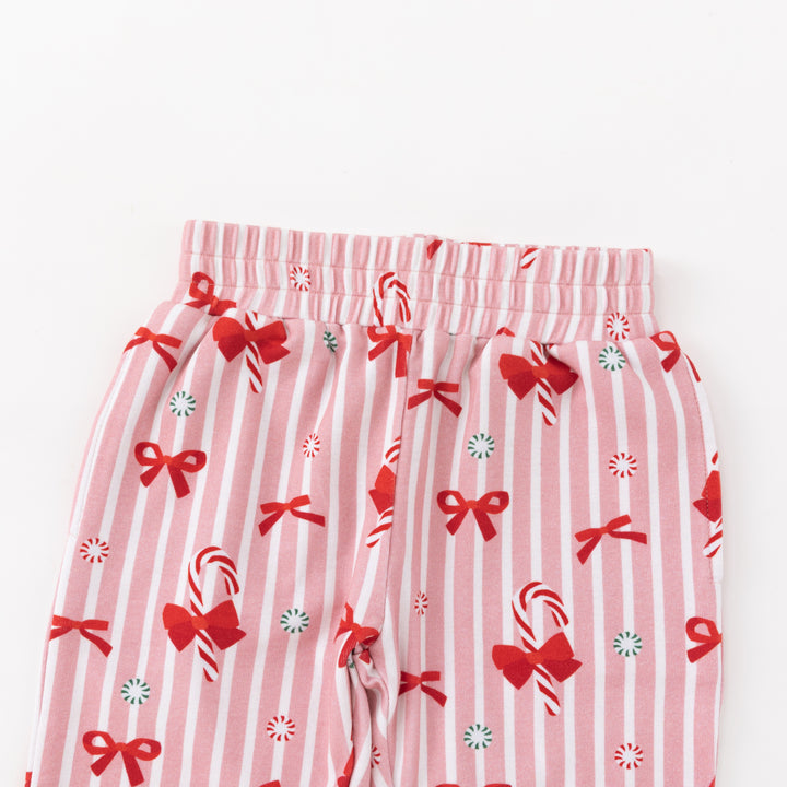 Peppermint Lane (Jogger Set) - Pink Bows - Photo 5