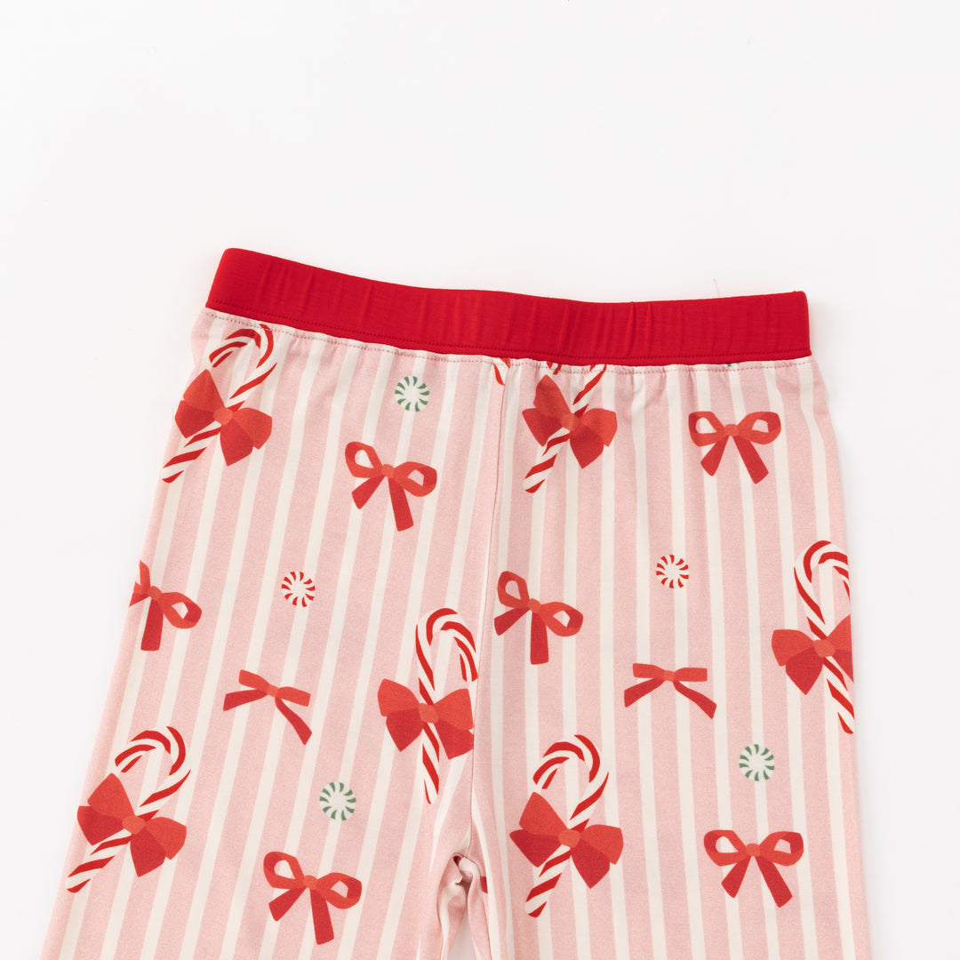 Peppermint Lane (Long Sleeve PJ) - Pink Bows - Photo 5