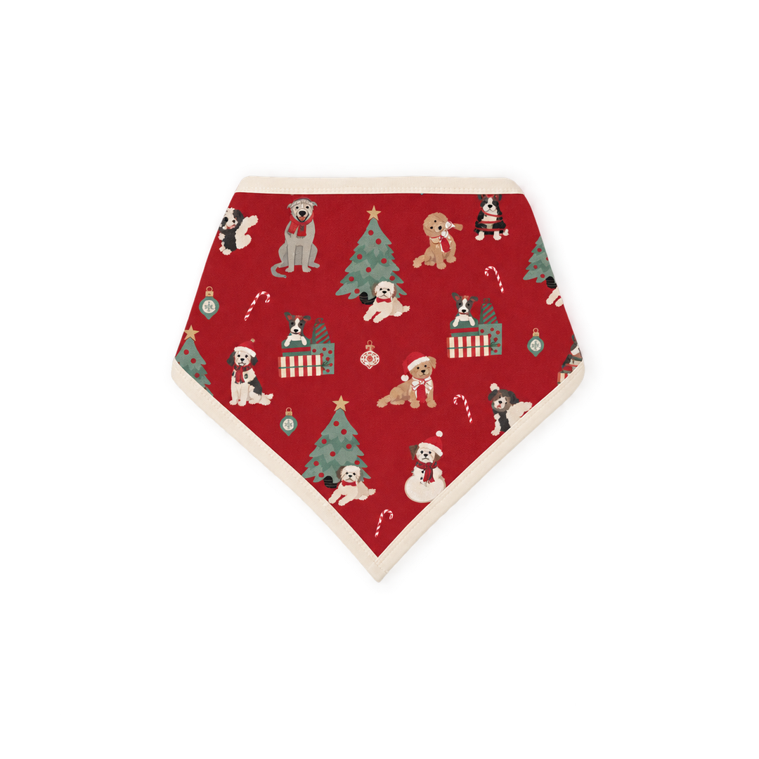 Santa Paws (Dog Bandana) — AI-generated product mockup