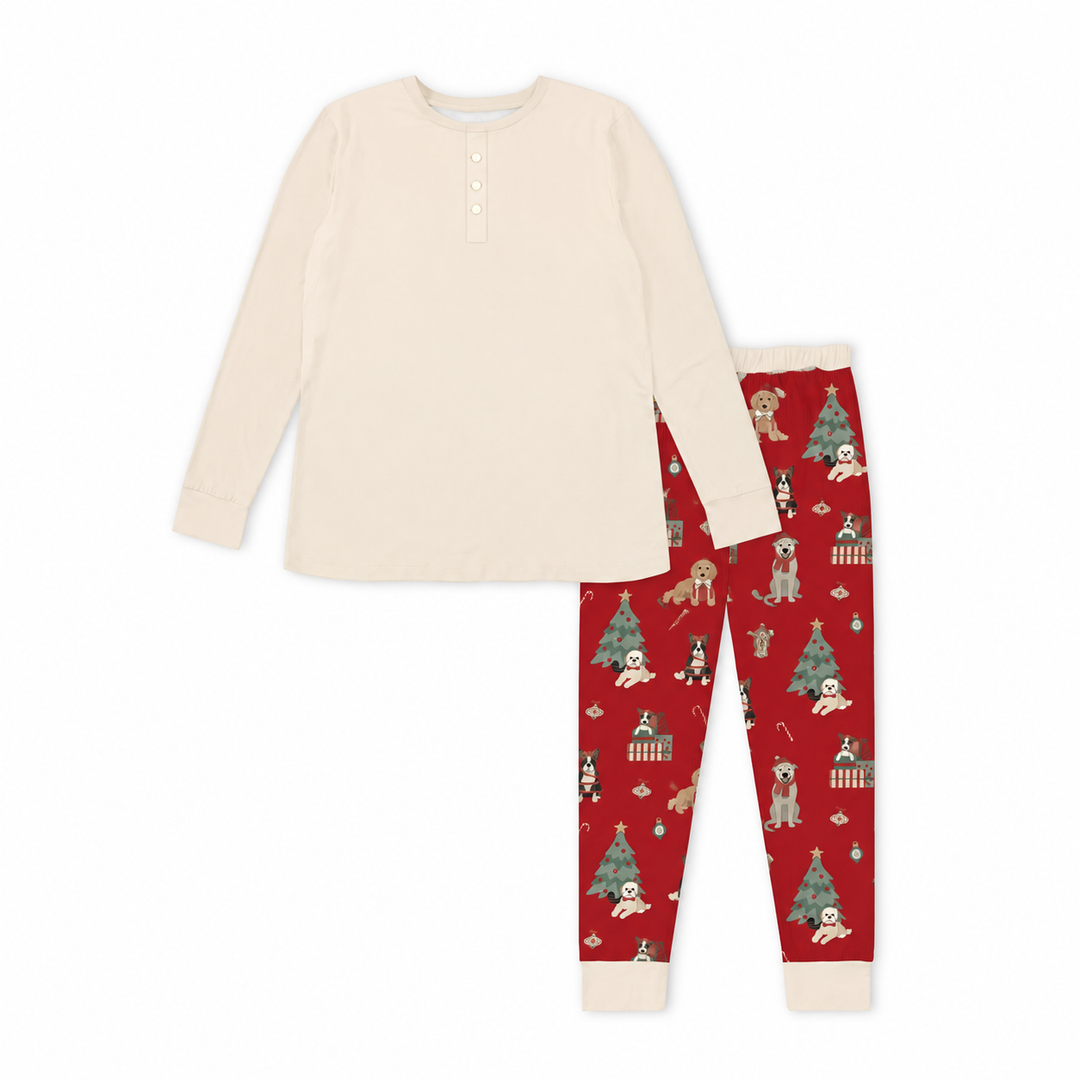 Santa Paws (Men's PJ) — AI-generated product mockup