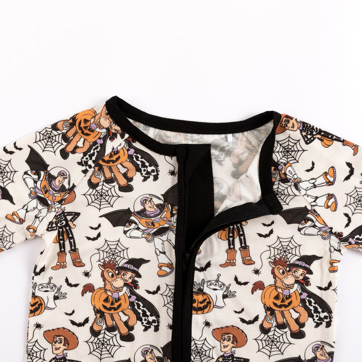PREORDER - Howdy Haunts (Convertible Zip Footies)