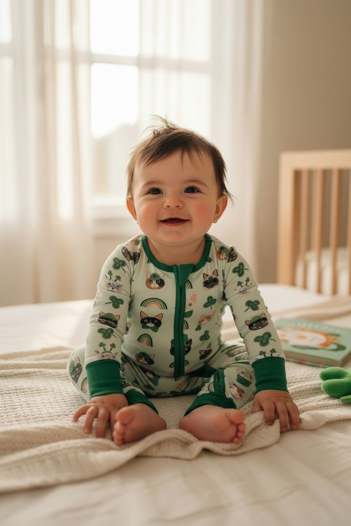 Kitty Parade (Convertible Zip Footies)