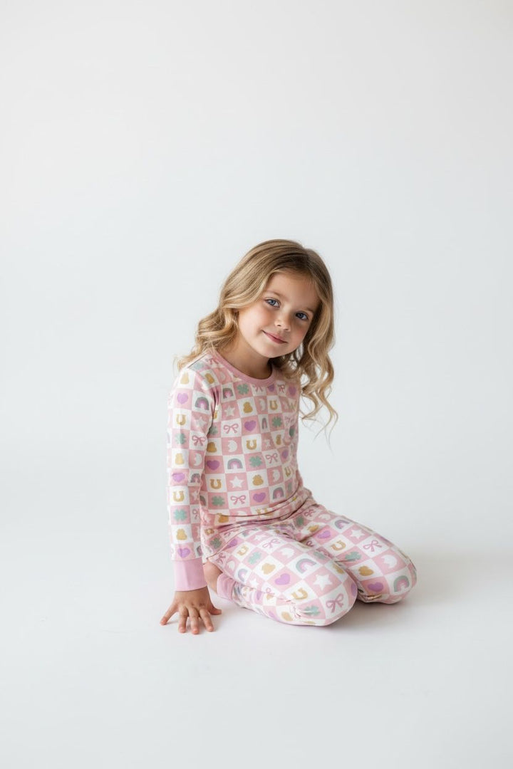 Lucky Charms (Long Sleeve PJ) - Pink