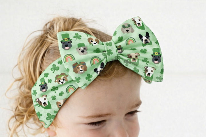 Puppy Parade (Bow Headband)