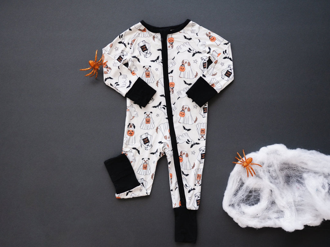 Howl - O - Ween Pups (Convertible Zip Footies) - Dreamlet