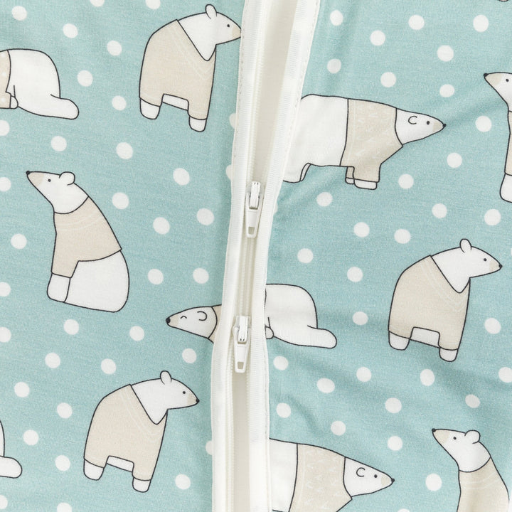 Polar Bears (Convertible Zip Footies) - Dreamlet