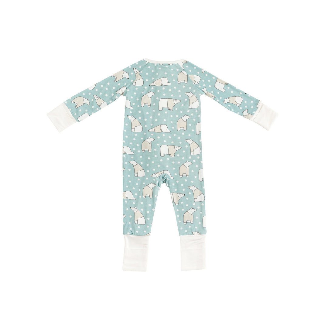 Polar Bears (Convertible Zip Footies) - Dreamlet