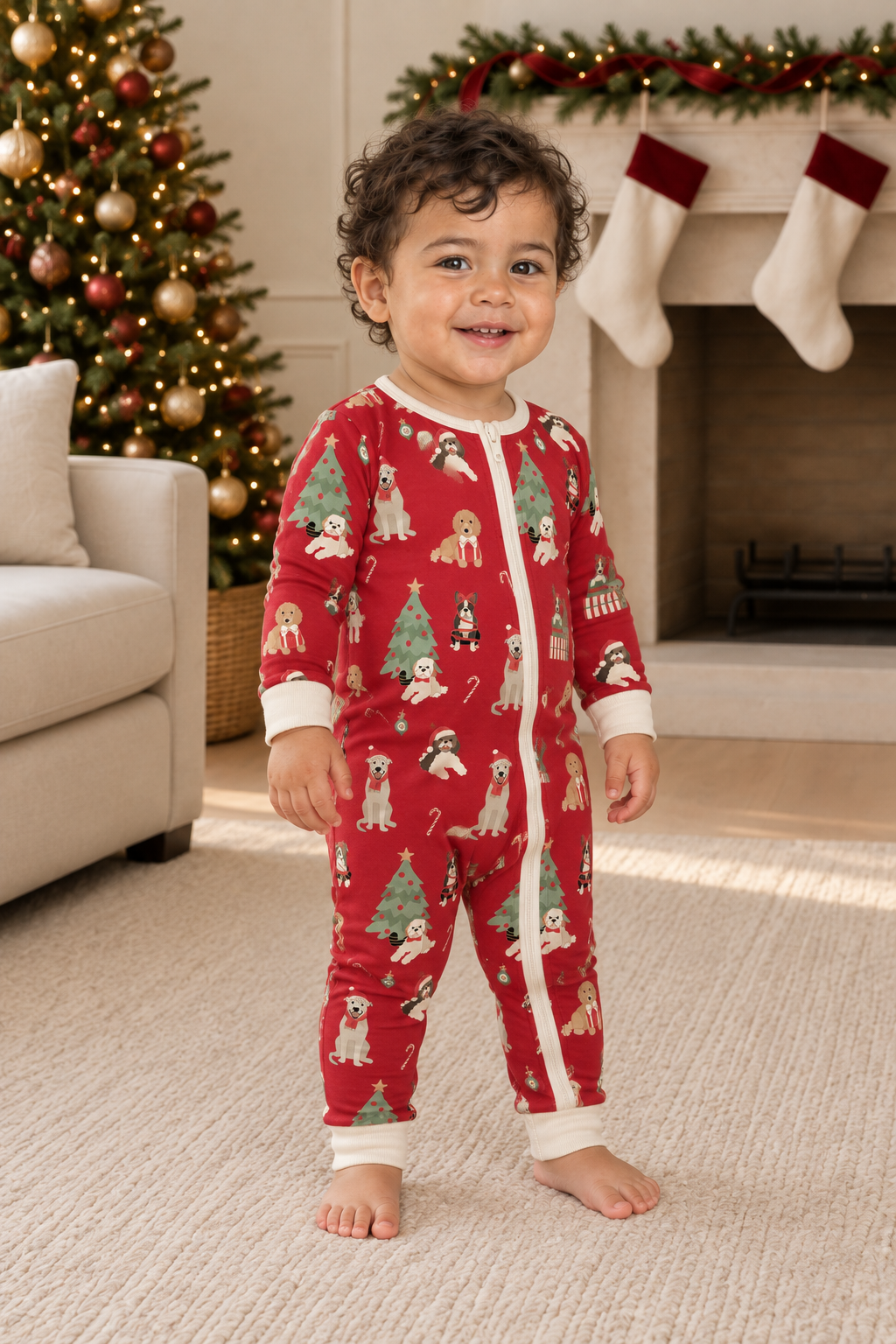 Santa Paws (Convertible Zip Footies) — Mateo Morales — shot 4