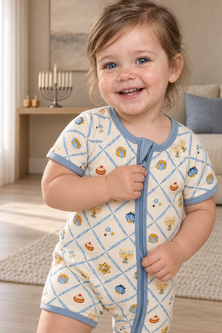 Hanukkah Wishes (Romper) lifestyle photo, shot 8